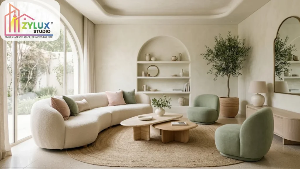 curved furniture interior design