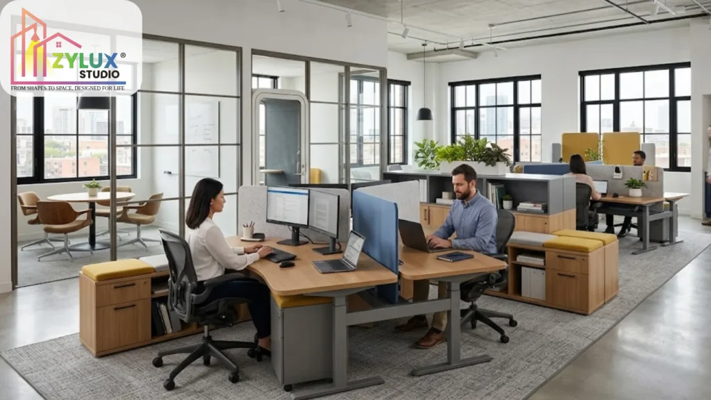 Modular workstation designs for Pune startups